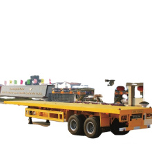sinotruk 20ft container flatbed trailer